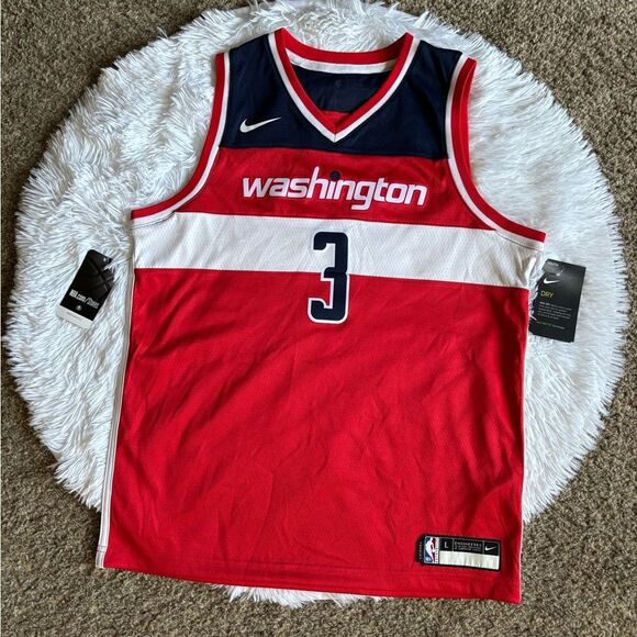 Nike NBA Washington Wizards Beal Jersey New Boys Size Large - Picture 1 of 11